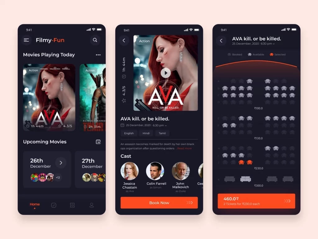 Movie Ticket Booking App