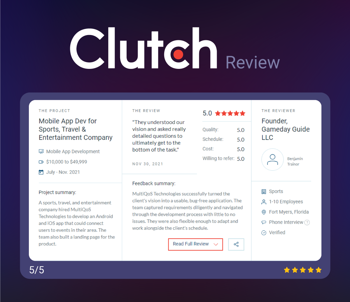 Clutch Review for MultiQoS