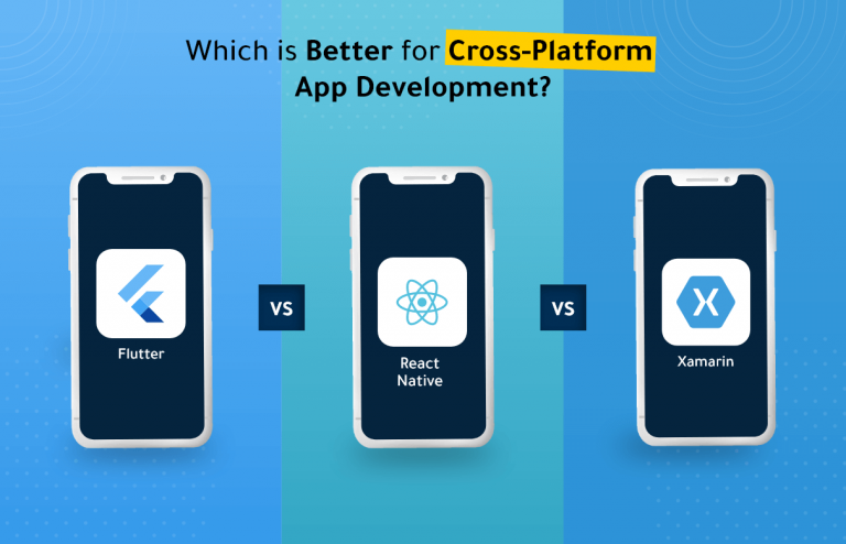 Flutter Vs React Native Vs Xamarin – Which is Better for Cross-Platform App Development?