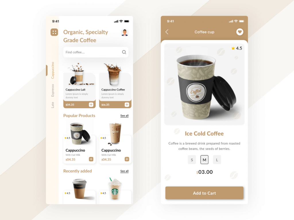 Coffee Shop App