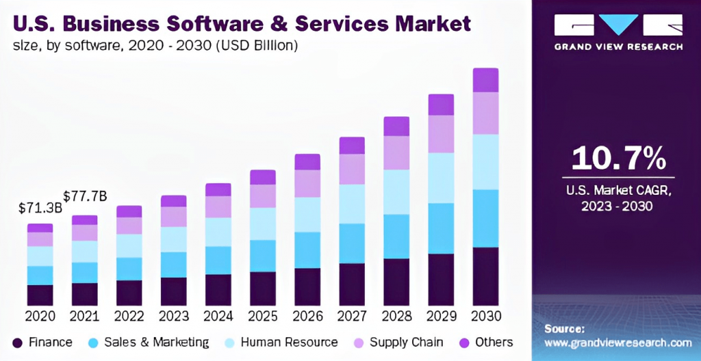 Business Software and Services Market in USA