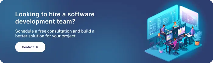 Looking to hire a software development company CTA