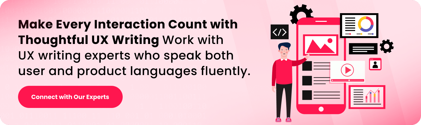 make every interaction count with thoughtful UX writing