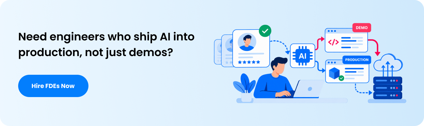 Need engineers who ship AI into production, not just demos_ 