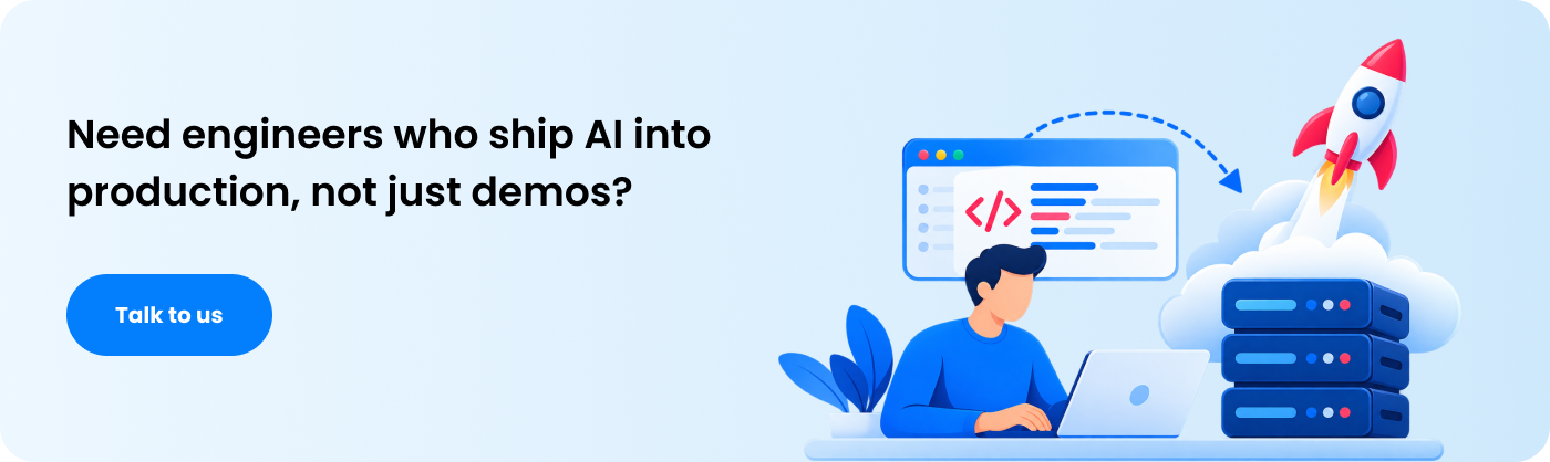 Need engineers who ship AI into production, not just demos_